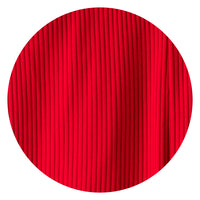Candy Red Ribbed swatch