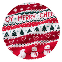 Festive Fair Isle swatch