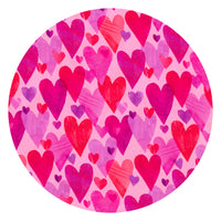 Pink Hearts & Crafts swatch