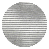 Heather Charcoal Stripes swatch