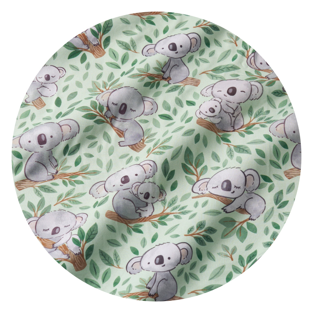 Koala Cuddles print swatch
