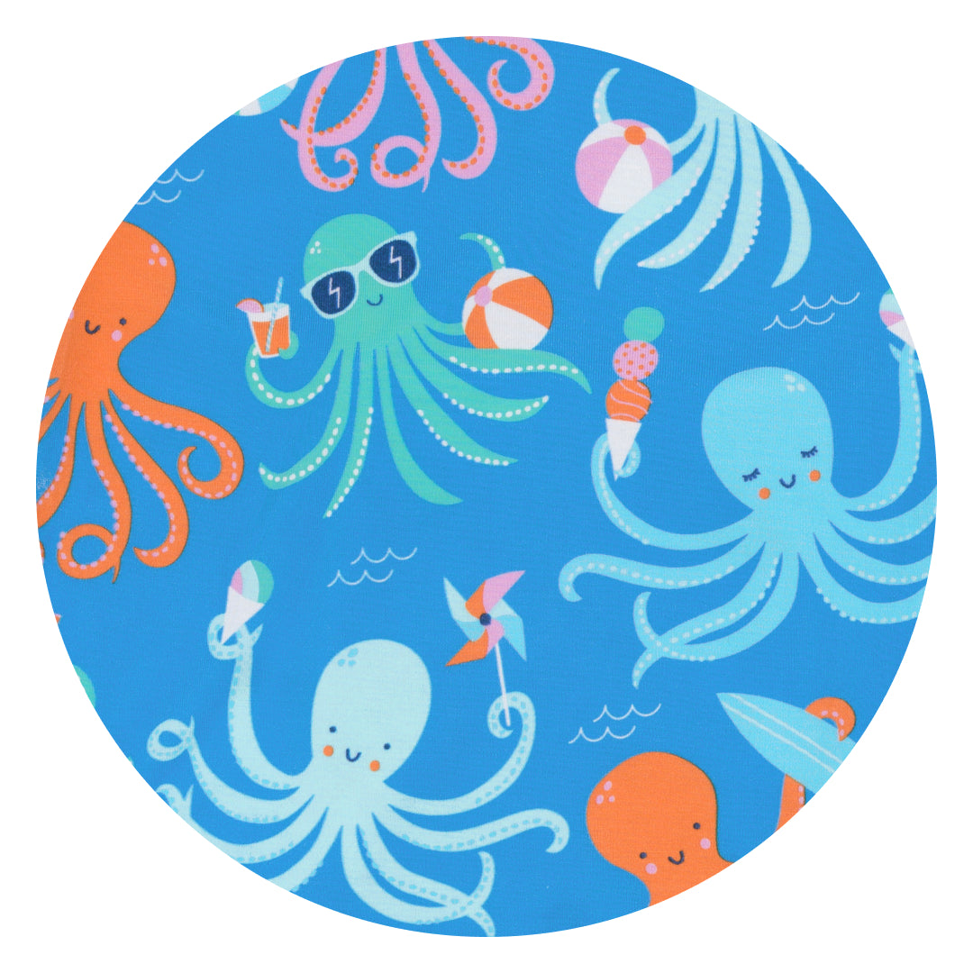 Swatch of the Octopus Party print