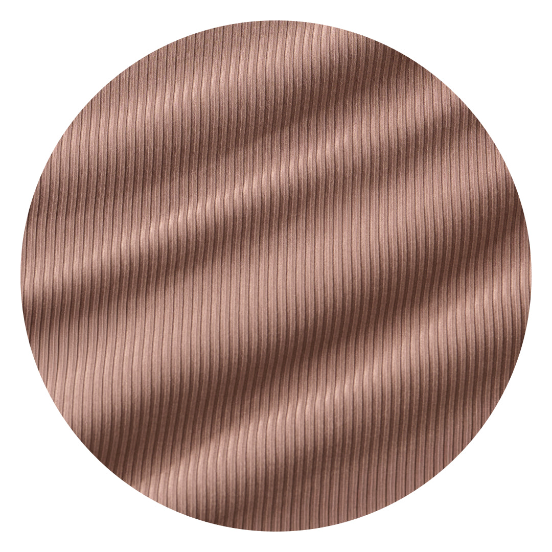Hazy Brown Ribbed swatch