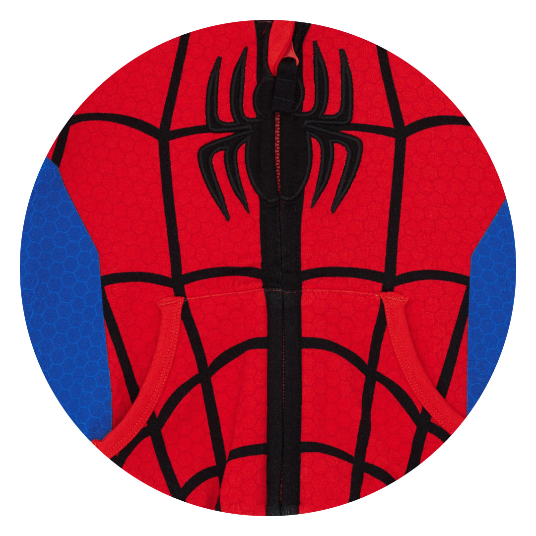 Spider-Man Zip Hoodie print swatch