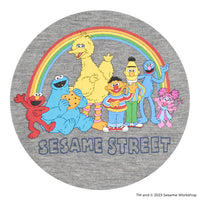 Sesame Street Gray/Blue Graphic swatch
