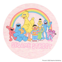Sesame Street Pink Graphic swatch