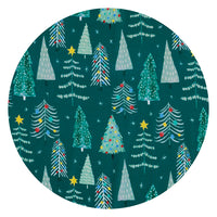 Green Twinkling Trees swatch