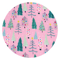 Pink Twinkling Trees swatch