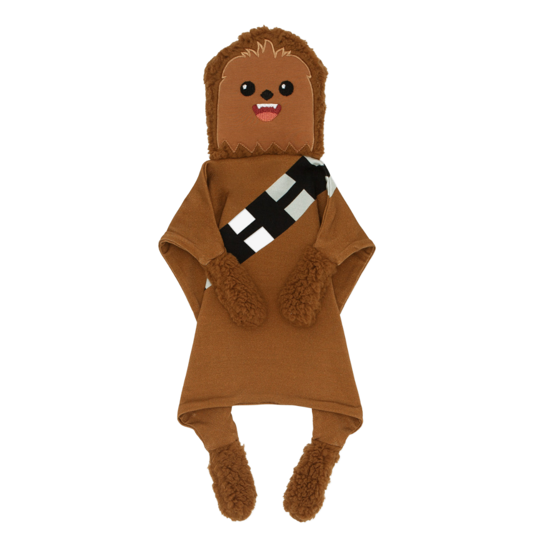 Flat lay image of a Chewbacca Lovey