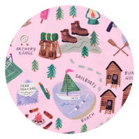 Green Camp Sleepies Large Cloud Blanket®