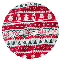 Festive Fair Isle swatch