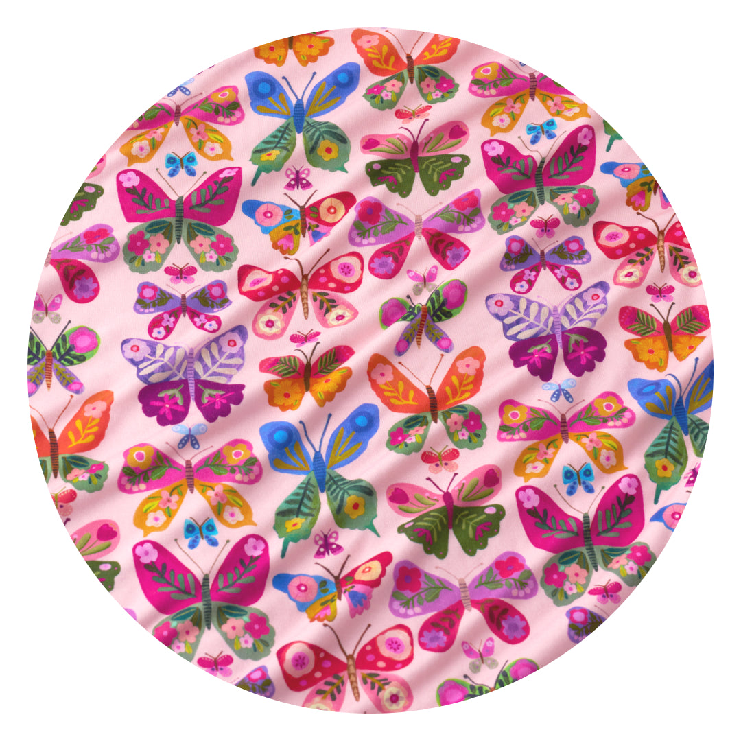 Flutter Garden print swatch