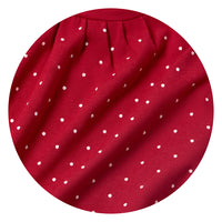 Holiday Red Polka Dot swatch