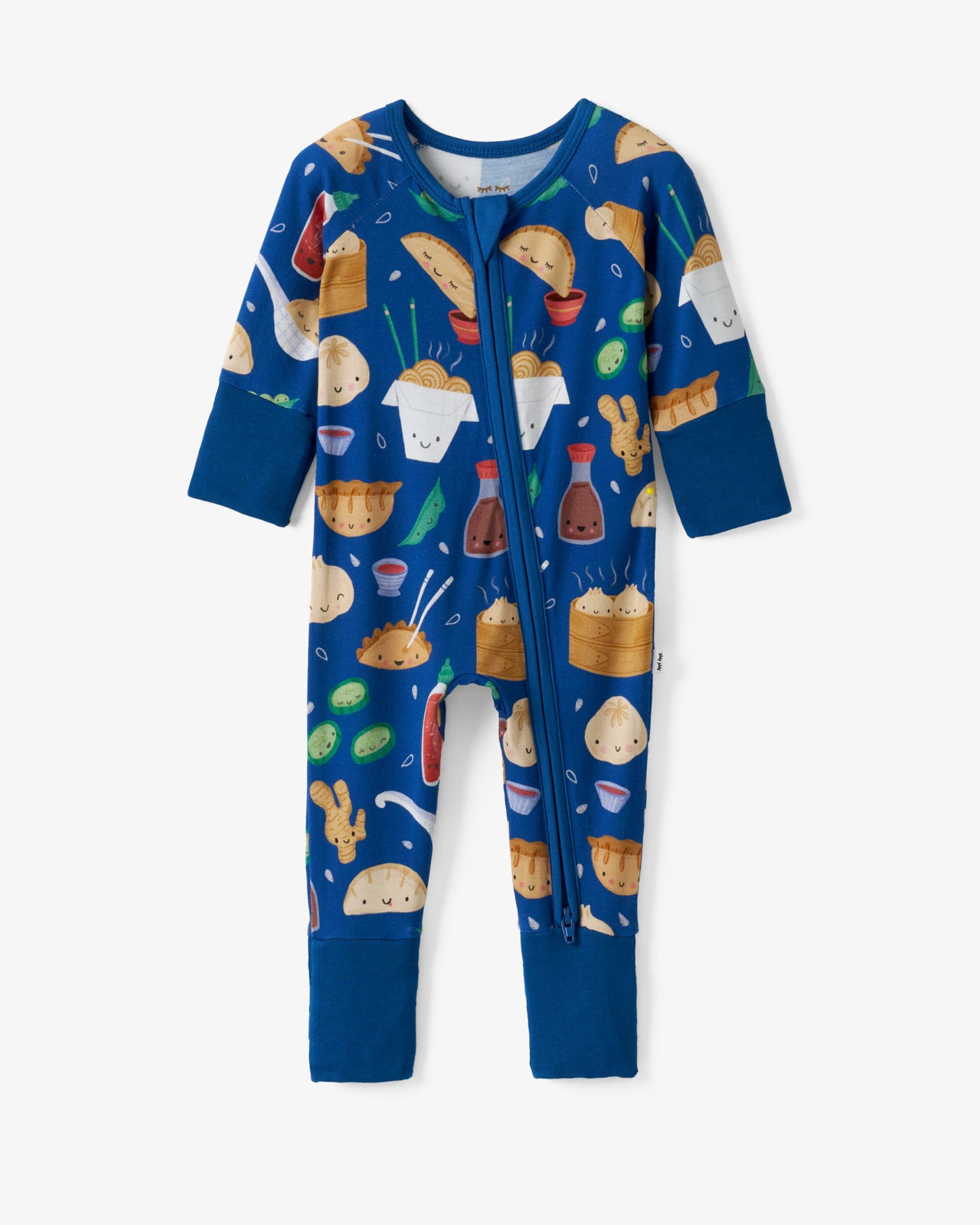 Flat lay of the Bao Buddies Zippy