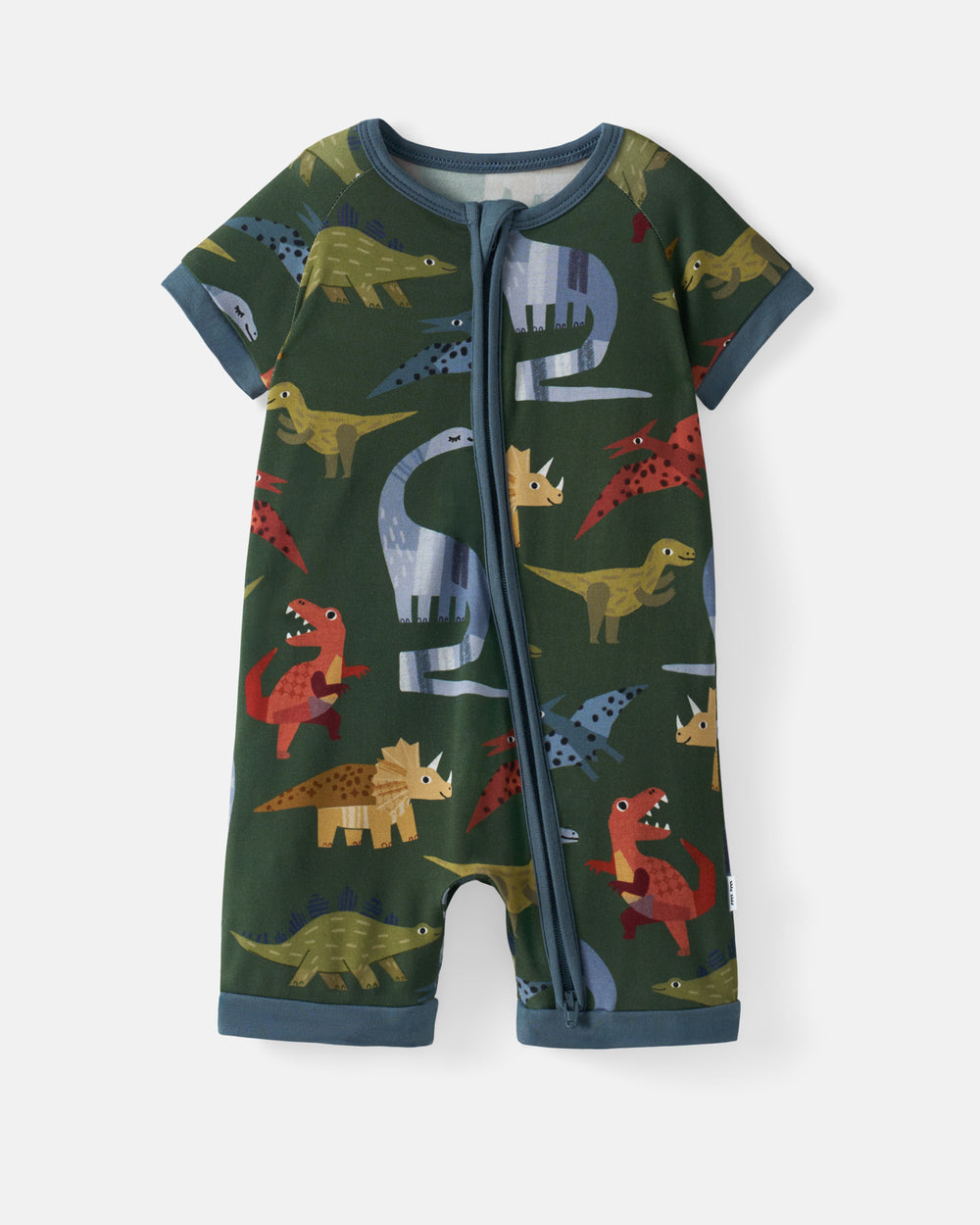 Flat lay of the Green Roar & Explore Shorty Zippy