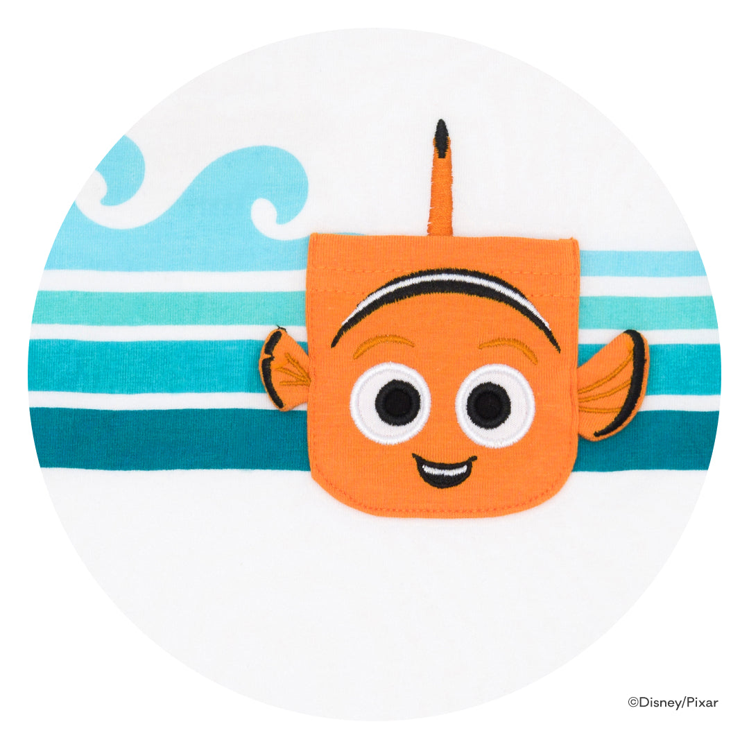 Swatch of a Disney Nemo Relaxed Pocket Tee