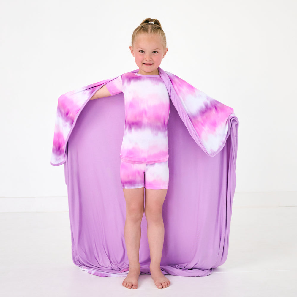 Pink Cosmic Mist Large Cloud Blanket¨