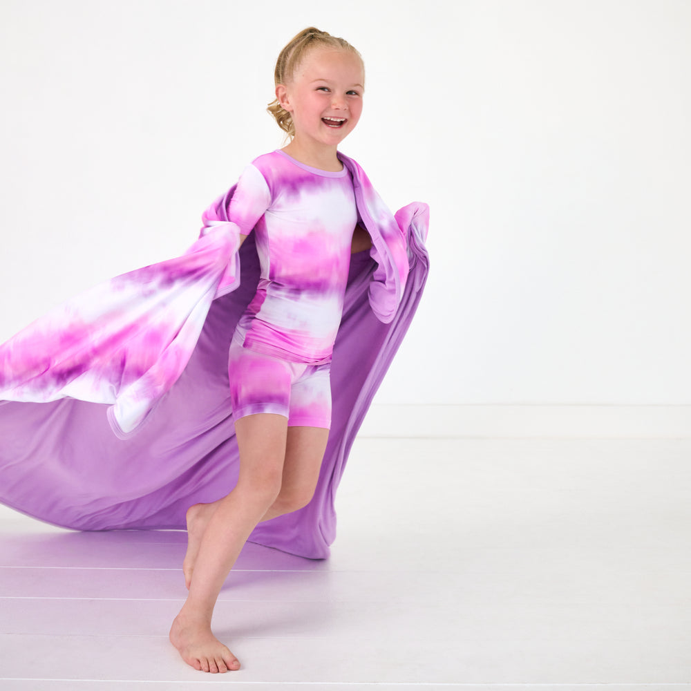 Pink Cosmic Mist Large Cloud Blanket¨