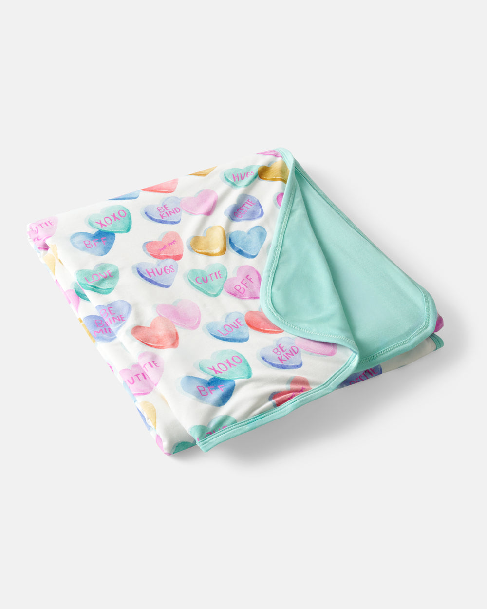Flat lay of the Candy Cuties Large Cloud Blanket®