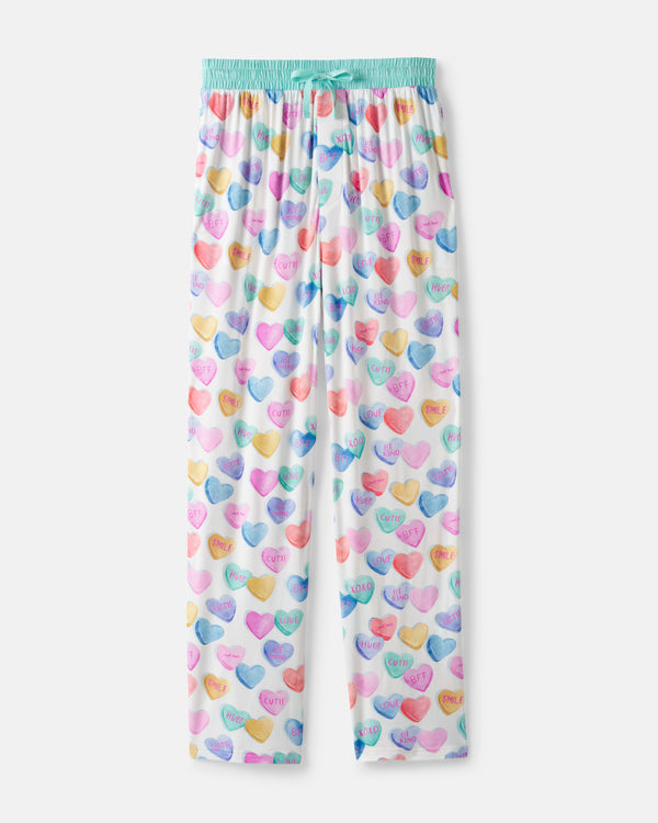 Flat lay of the Candy Cuties Men's Pajama Pants