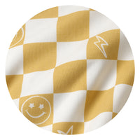 Cheery Checks Yellow swatch