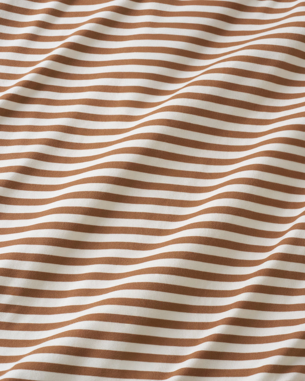 Close up of the Chestnut Brown Stripe fabric