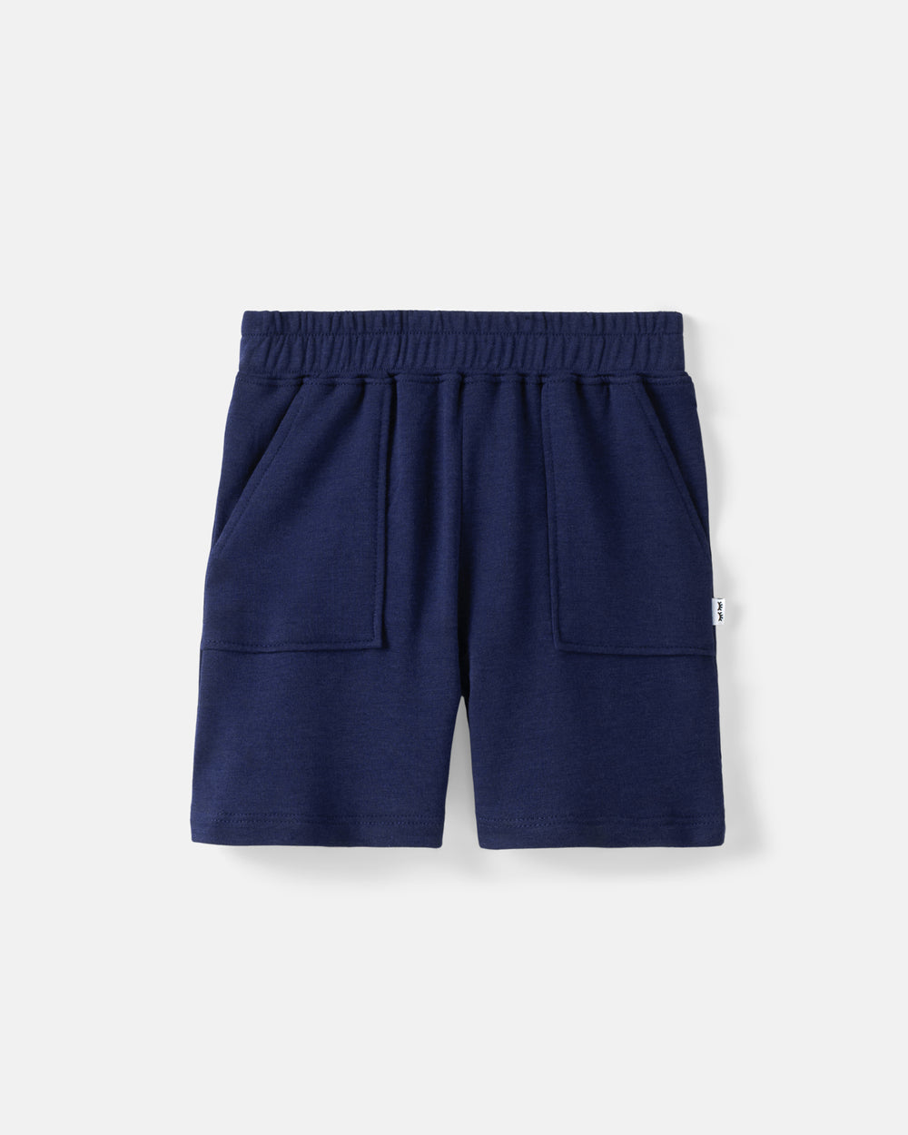 Flat lay of the Classic Navy Shorts