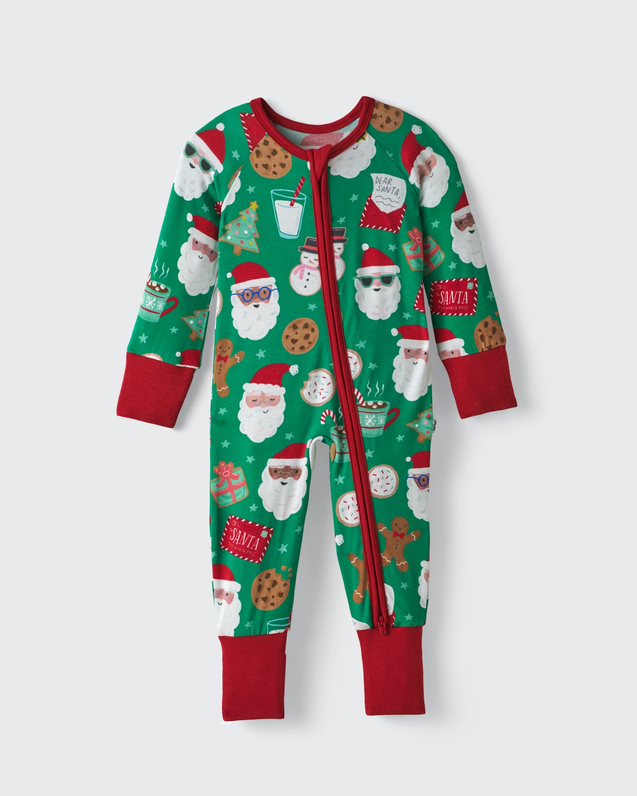 Flat lay of the Cookies for Santa Zippy