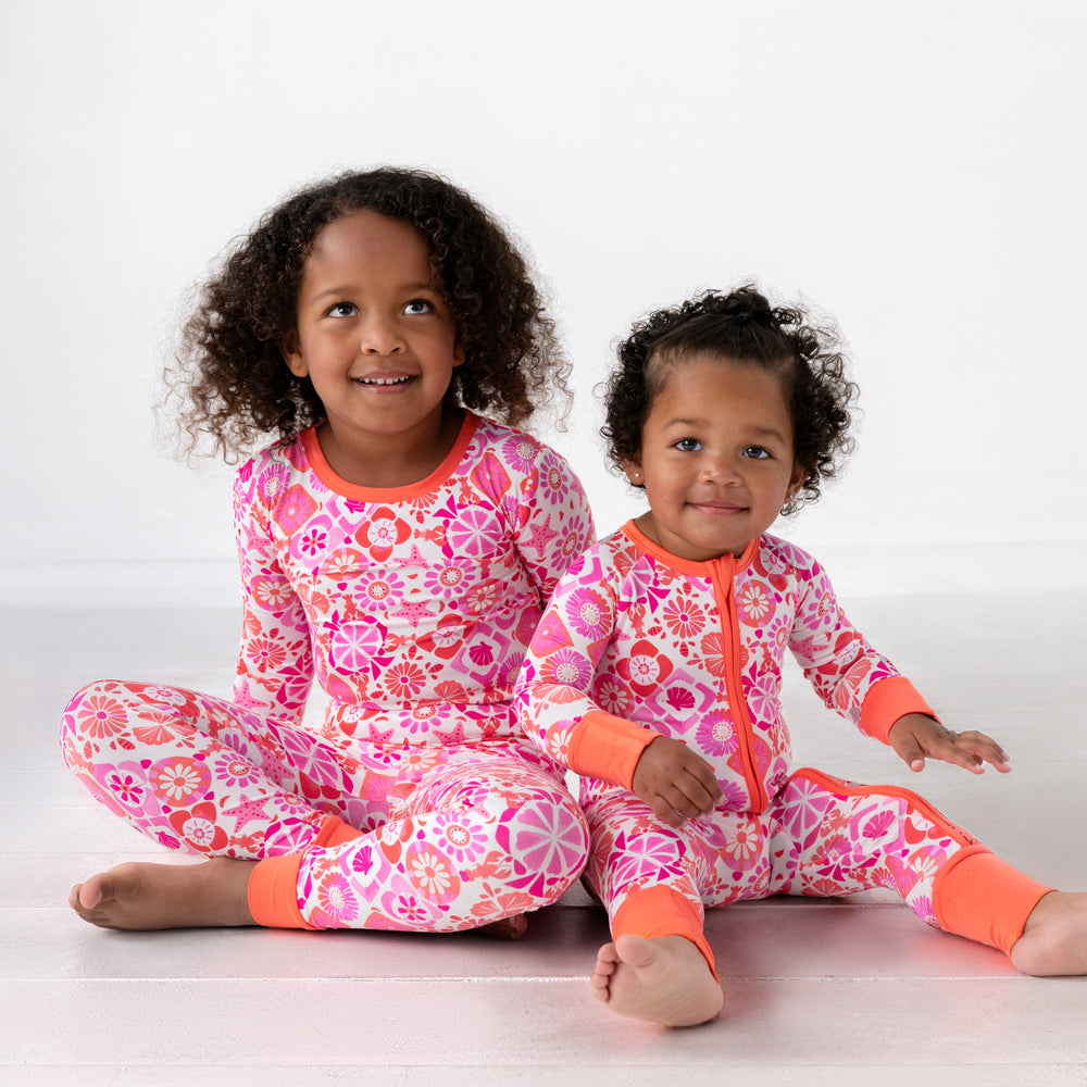 Coastal Gems Two-Piece Pajama Set