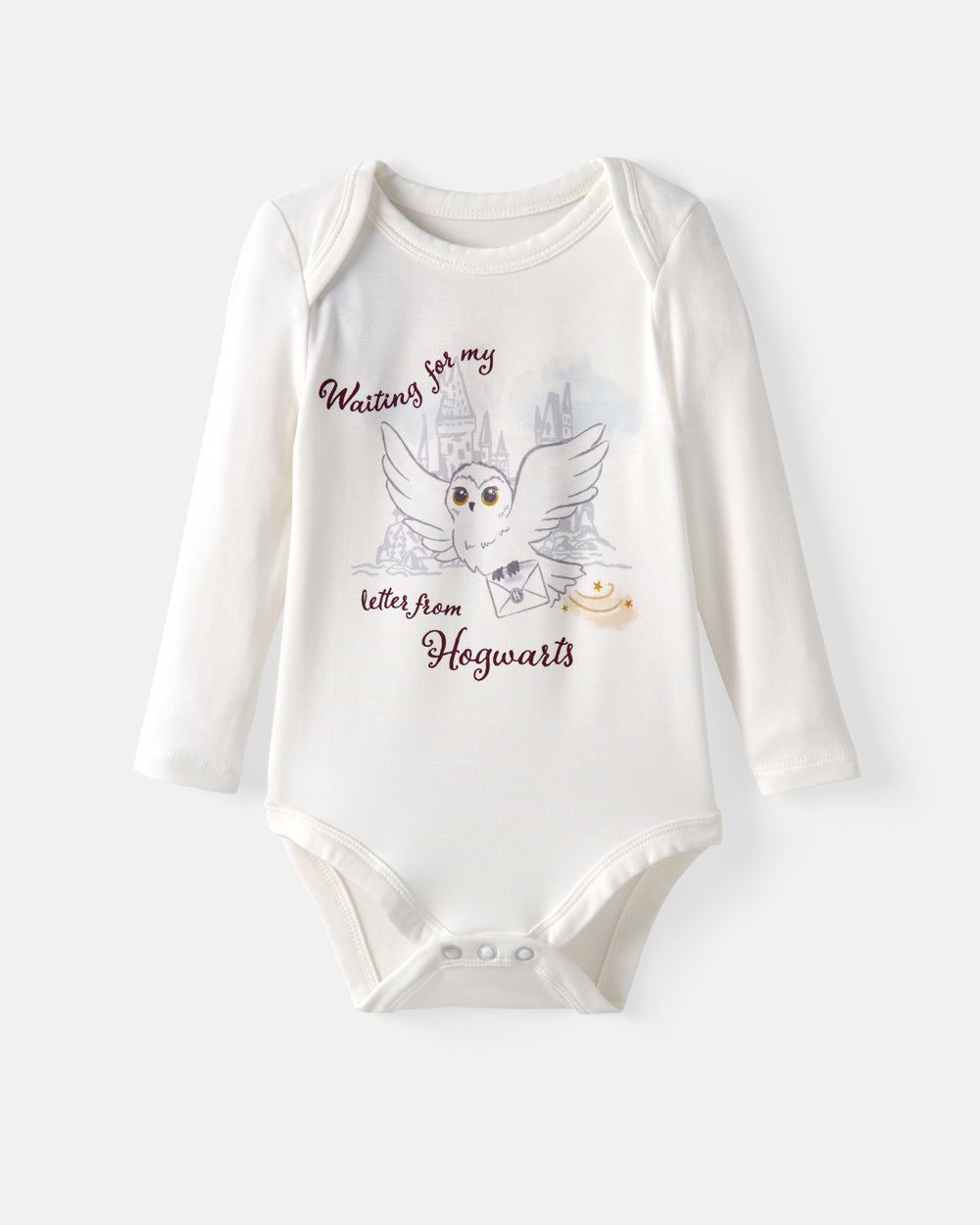 Flat lay of the Harry Potter™ Hedwig Bodysuit