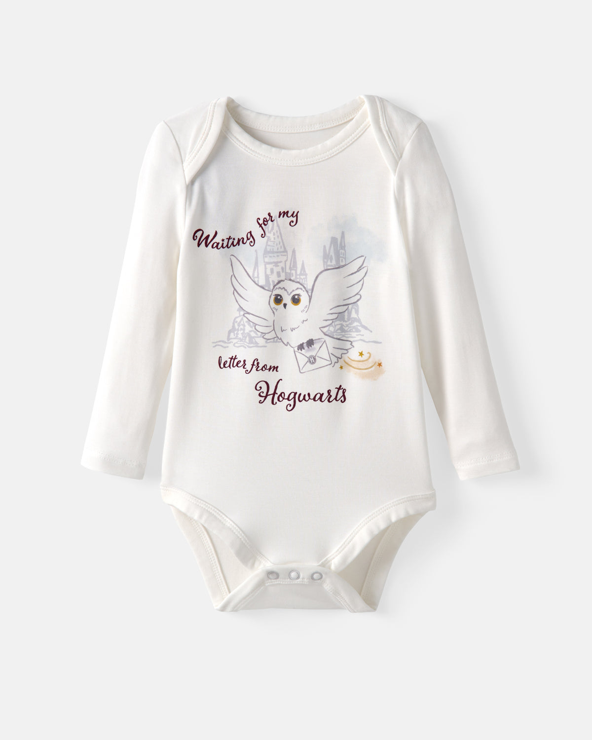 Flat lay of the Harry Potter™ Hedwig Bodysuit