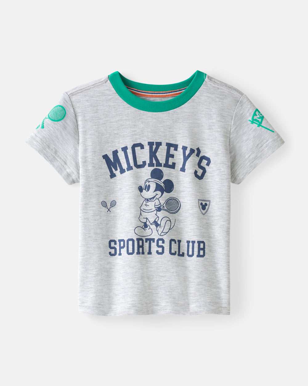 Flat lay of the Disney Mickey Mouse Sports Club Relaxed Tee