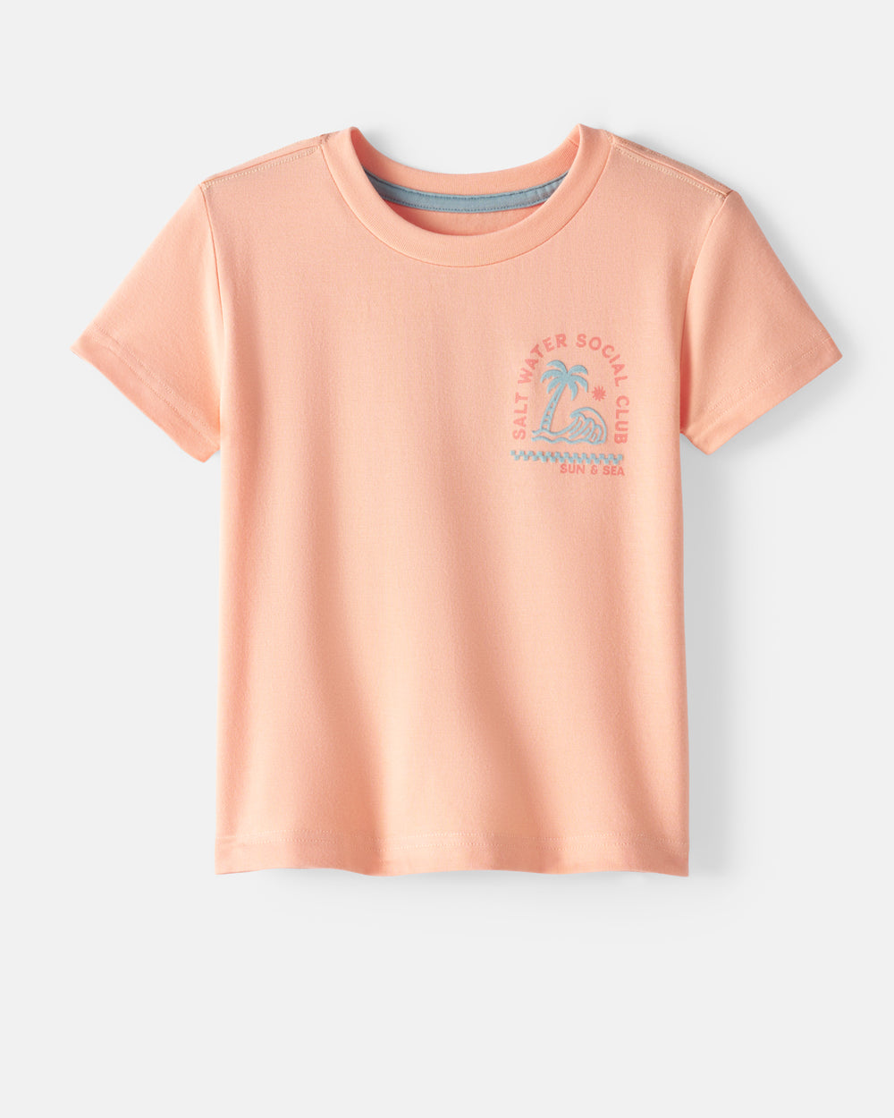 Flat lay of the front of the Salt Water Social Club Relaxed Tee