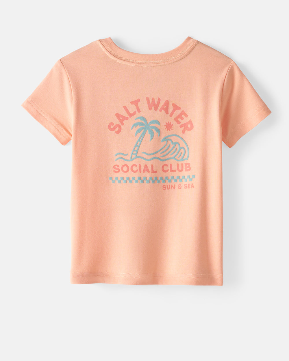 Flat lay of the back of the Salt Water Social Club Relaxed Tee