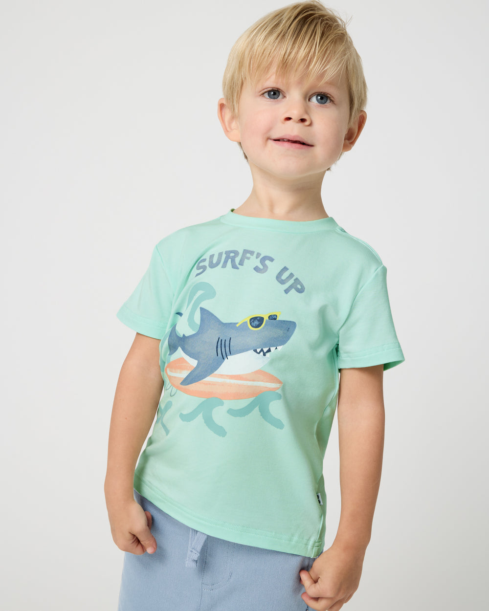 Child wearing the Surf's Up Relaxed Tee