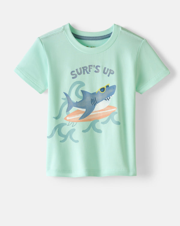 Flat lay of the Surf's Up Relaxed Tee