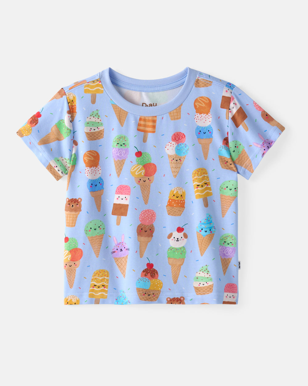 Flat lay of the Scoop Squad Relaxed Tee