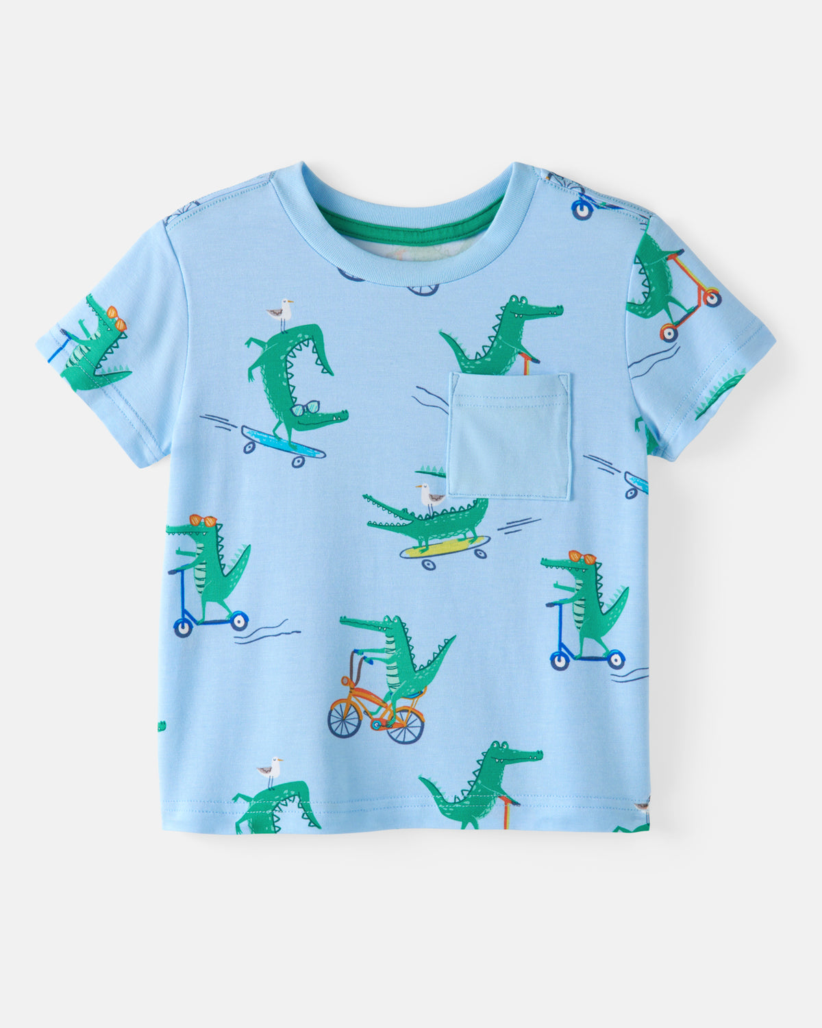 Flat lay of the Lator Gator Relaxed Pocket Tee