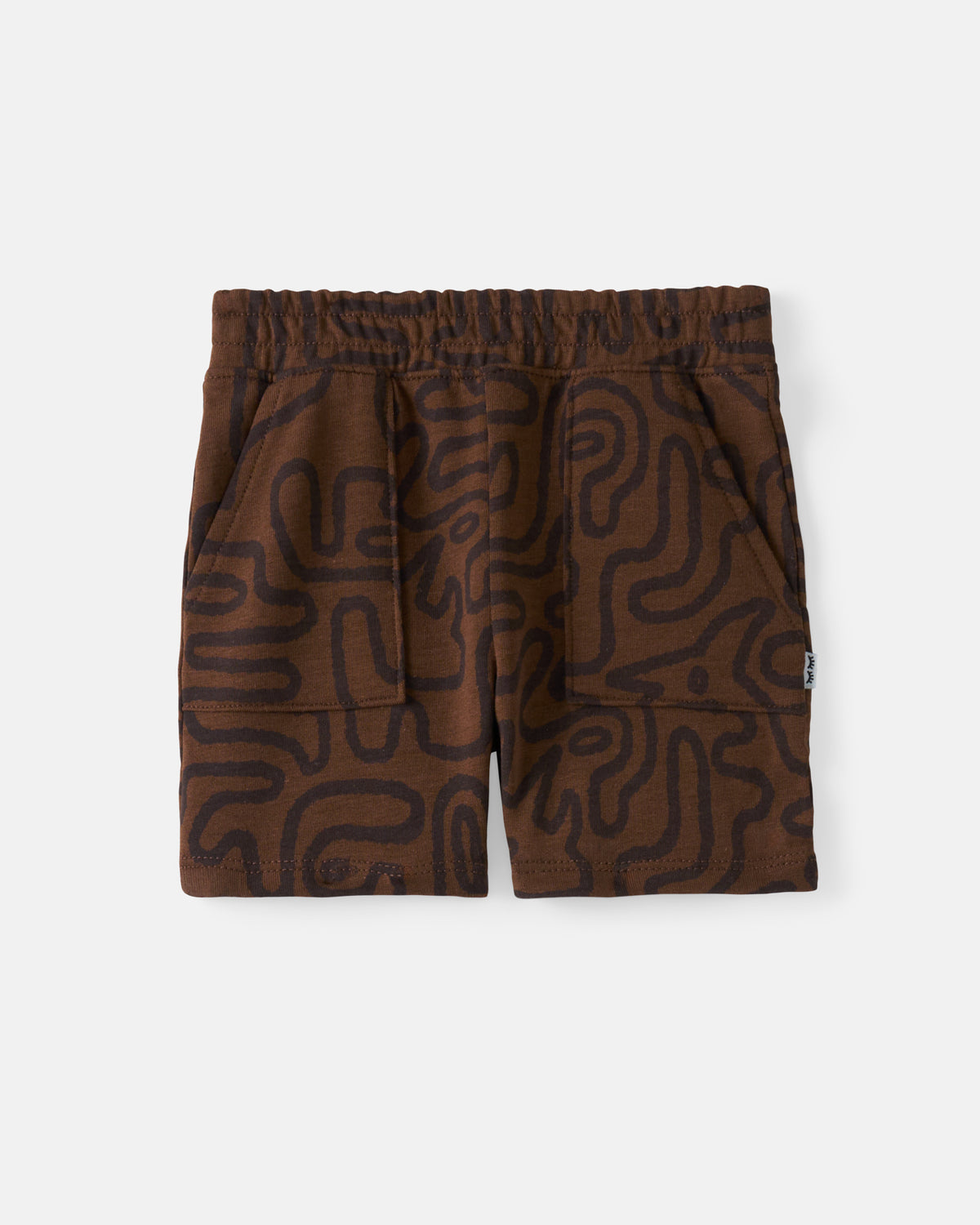 Flat lay of the Dino Maze Shorts