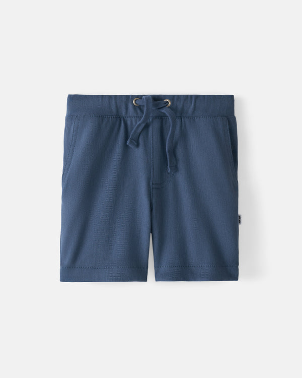 Flat lay of the Vintage Navy Chino Shorts