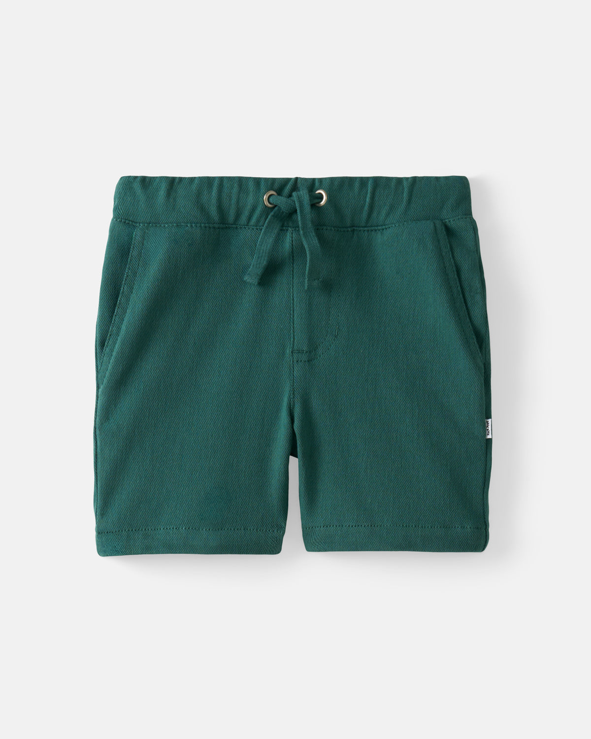 Flat lay of the Muted Spruce Chino Shorts