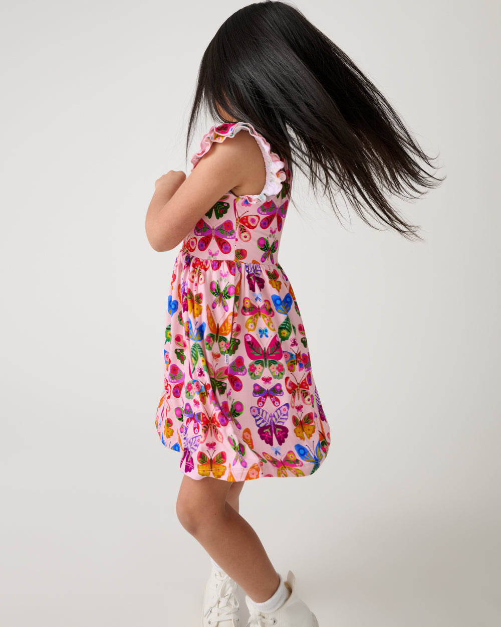 Flutter Garden Flutter Skater Dress | Little Sleepies Flutter Garden Flutter Skater Dress | Little Sleepies