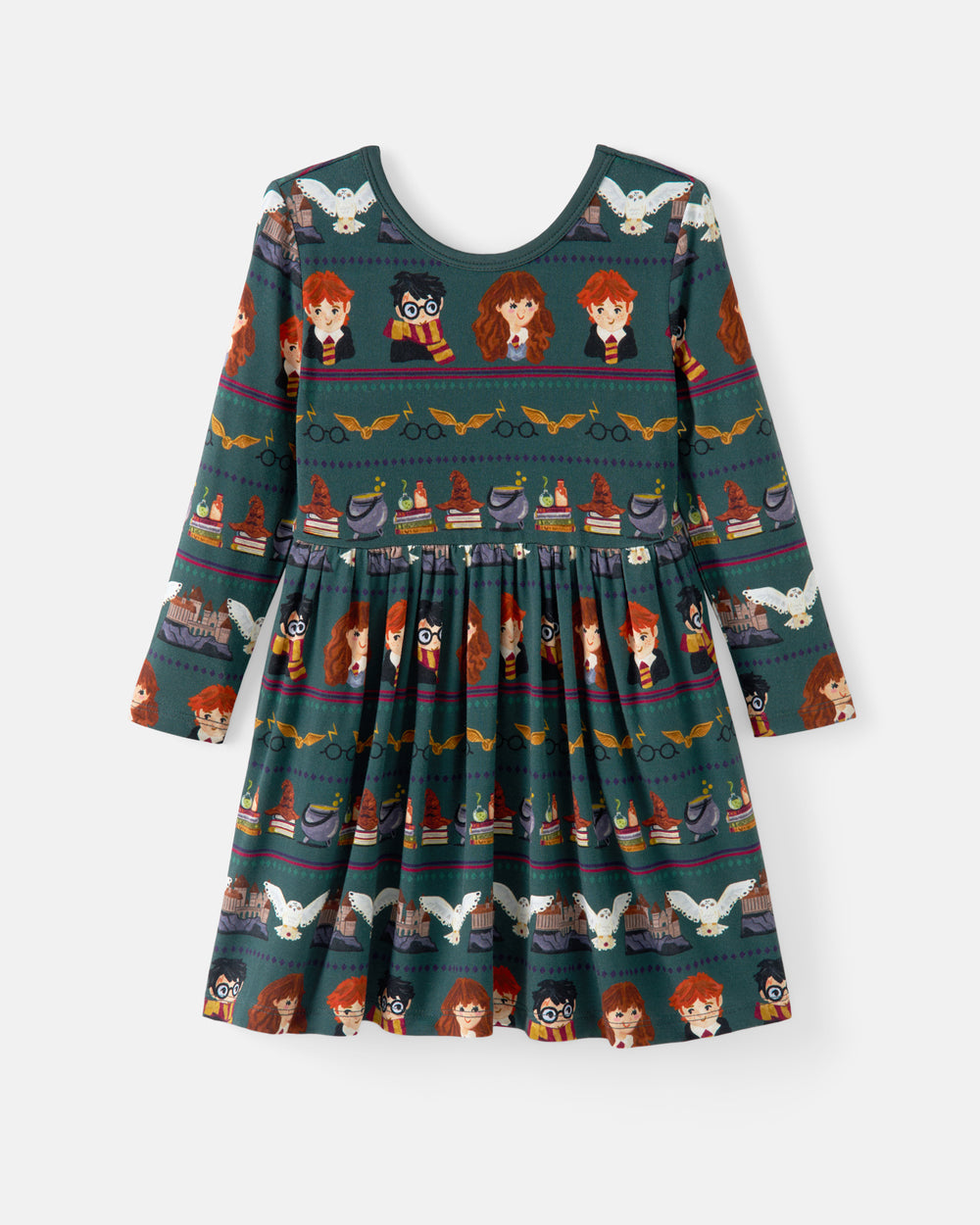 Flat lay of the Harry Potter™ Spellbinding Studies Skater Dress