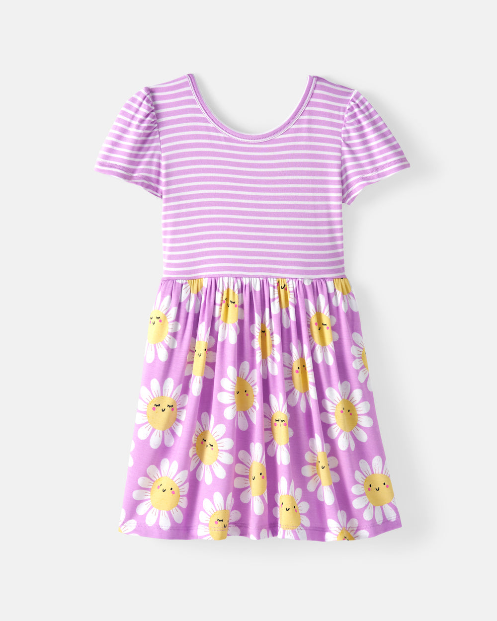 Flat lay of the Flower Power Skater Dress