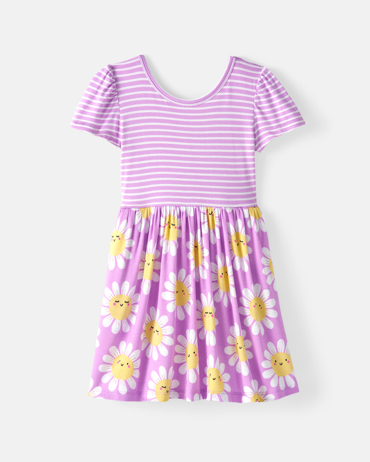Flat lay of the Flower Power Skater Dress
