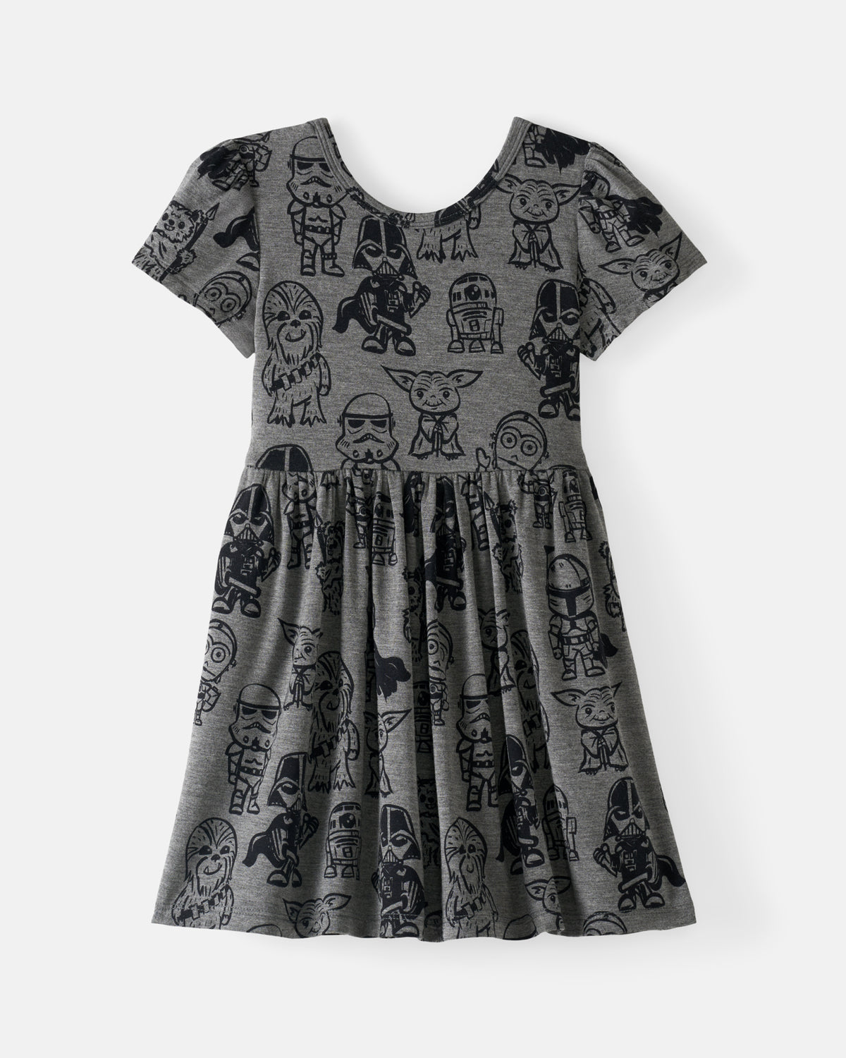 Flat lay of the Star Wars Far, Far, Away Friends Skater Dress