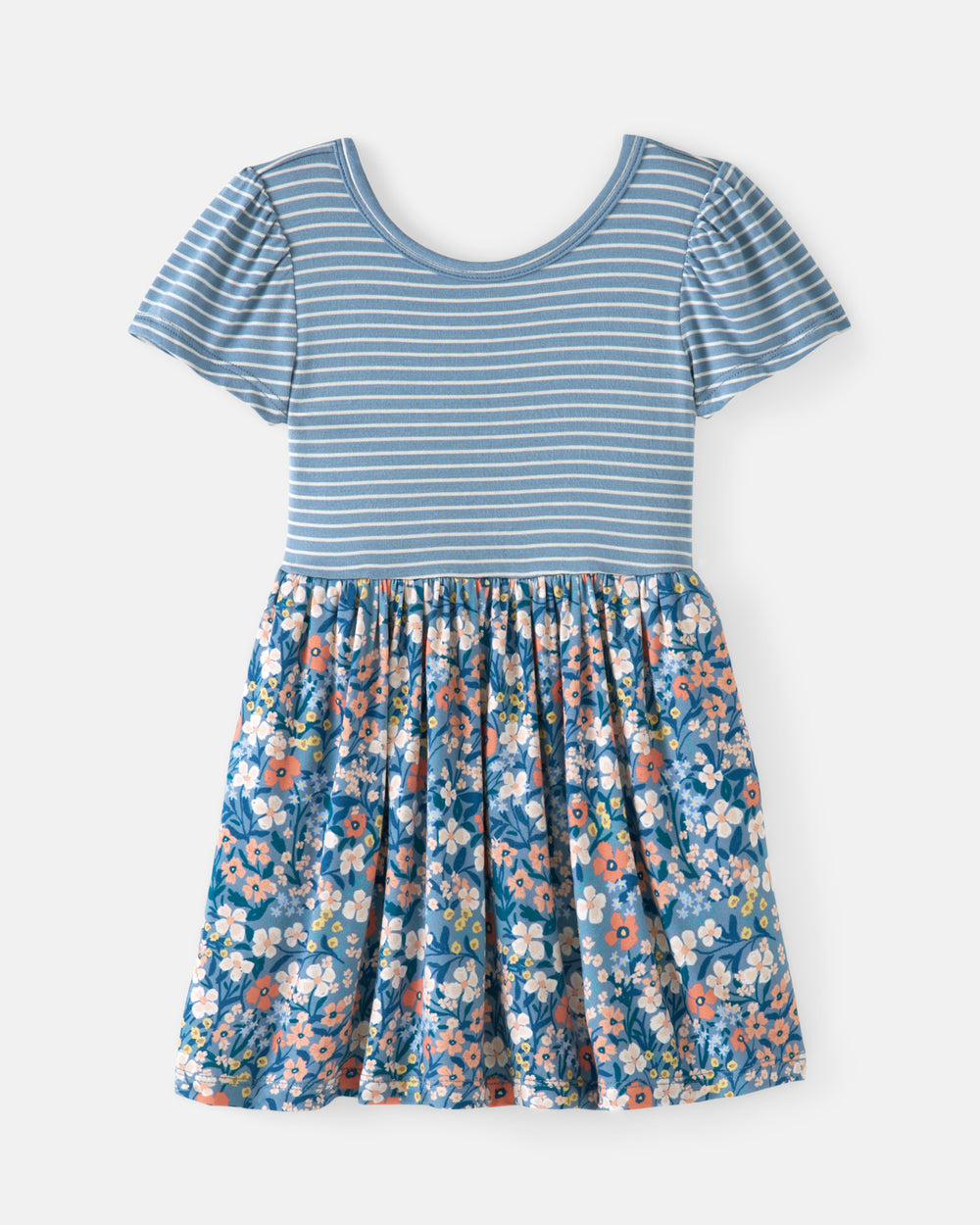 Flat lay of the Petite Petals Skater Dress