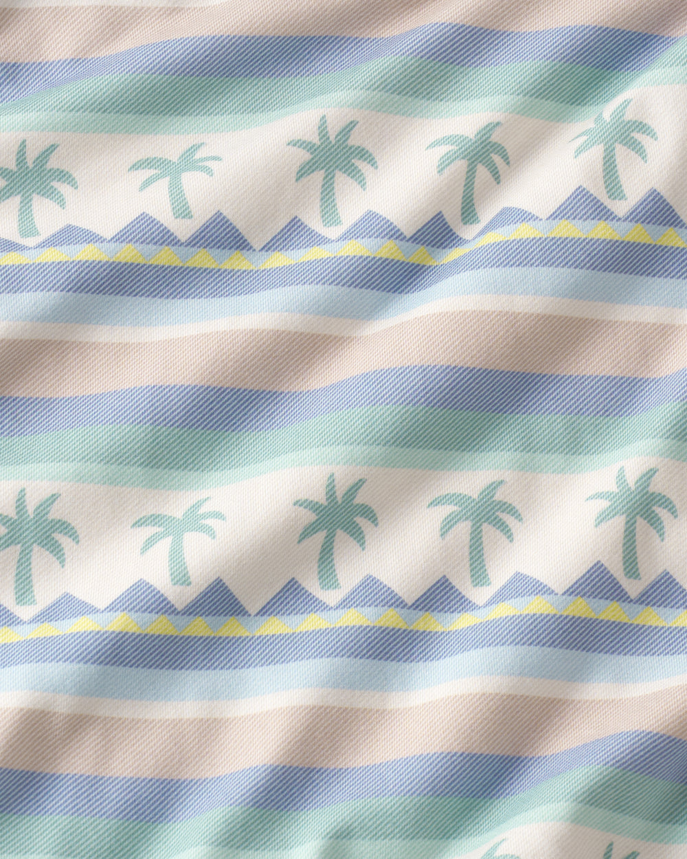 Close up of the Swell Stripes fabric