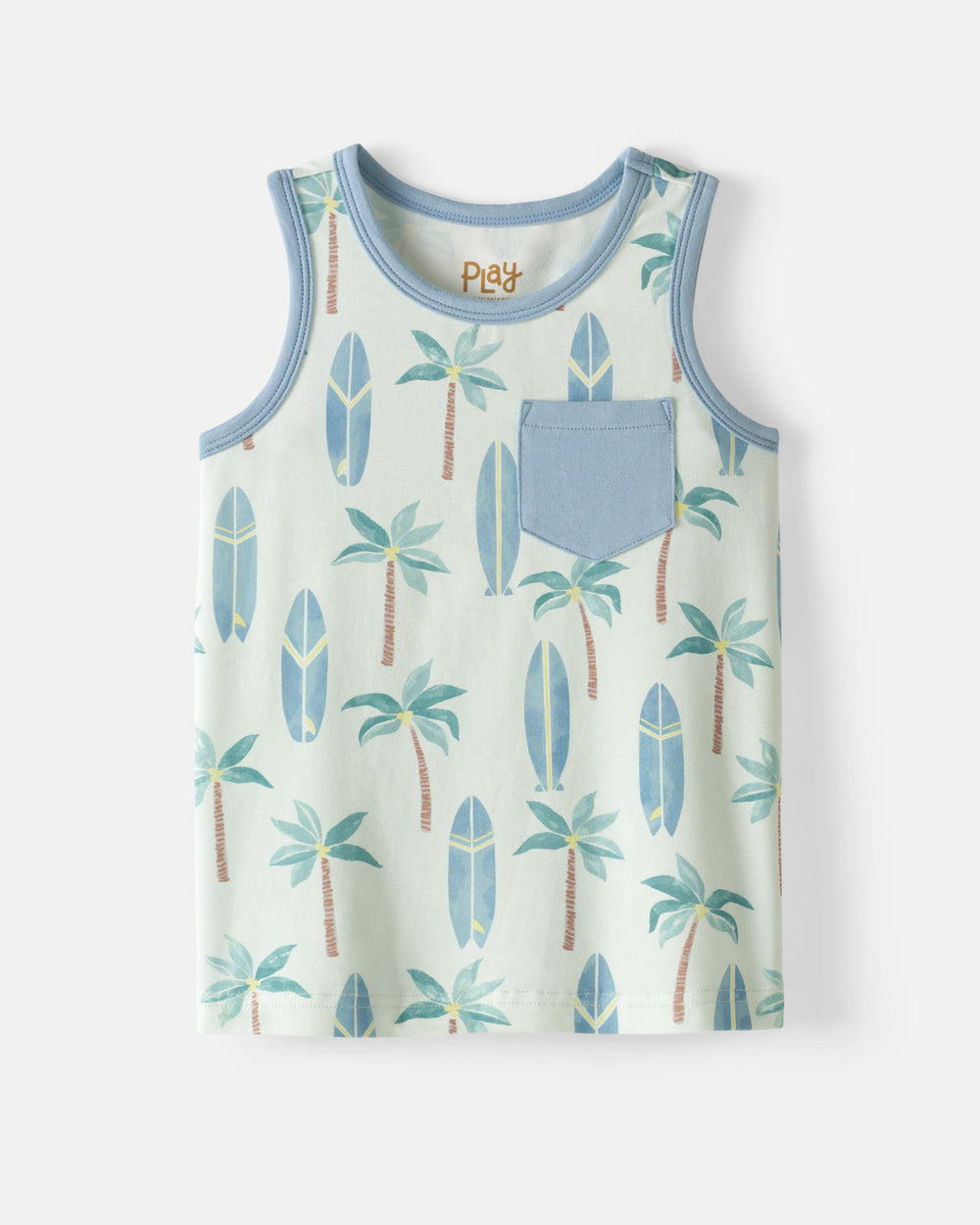 Flat lay of the Palm Dunes Pocket Tank