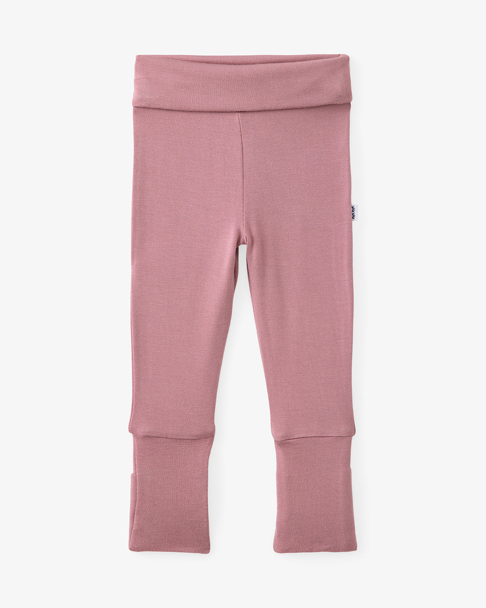 Flat lay of the Rosewood Fold-Over Legging